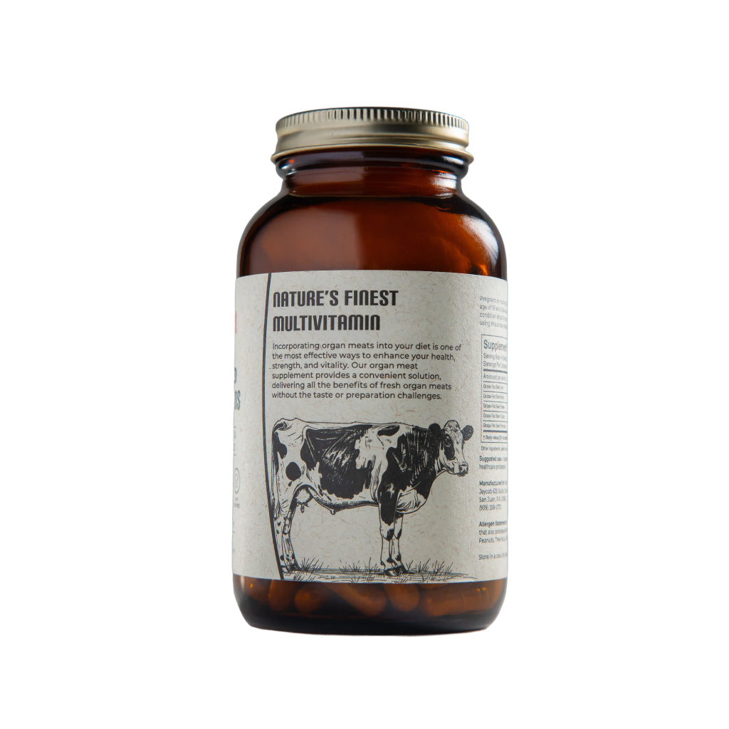 Grass-Fed Beef Organs